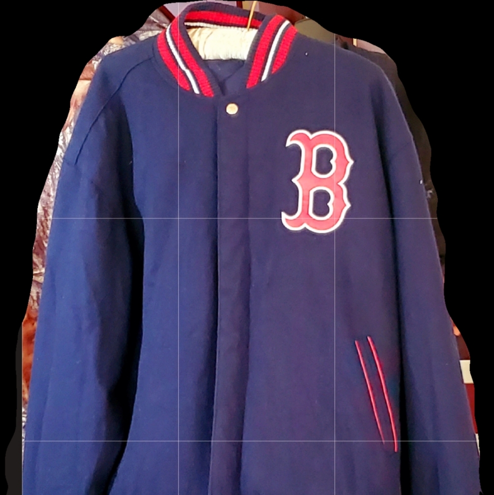 Boston Red Sox Jacket Navy color